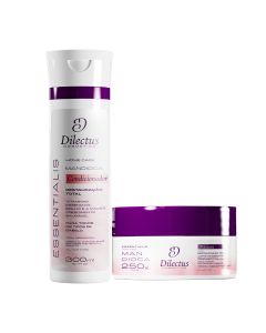 Kit Essentialis Home Care Condicionador 300ml + Máscara Reconstrução Capilar 250g