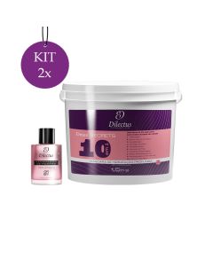 Kit 2 Máscara Dmax Secrets 1,5kg + 2 Reparador Macadâmia 7ml