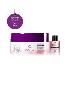 Kit 2 Máscara Essentialis 250g + 2 Reparador Macadâmia 7ml