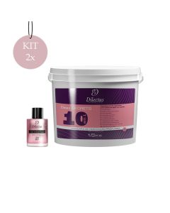 Kit 2 Máscara Dmax Secrets Hidratação 1,5kg + 2 Reparador de Pontas Macadâmia 7ml