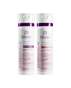 Kit Shampoo Essentialis Home Care 300ml + Condicionador Essentialis Home Care 300ml