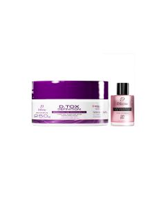 Combo Maximus Dtox Definition Botox Capilar 250g + Reparador de Pontas Macad&acirc;mia