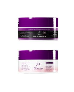 Kit Web Mask Efeito Teia 250g + Essentialis M&aacute;scara Reconstru&ccedil;&atilde;o 250g